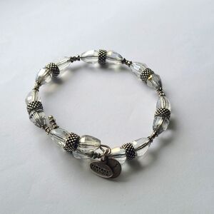 Alex and Ani Aero divinity chunky beaded wrap bracelet